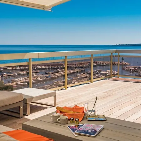 Somptuous Sea-view 3 Bedrooms Penthouse Moure Rouge * Cannes